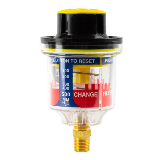 Solberg VG-020-013 Vacuum Gauge 0 to 30 inHg Industrial Vacuum Pressure Gauge with 1/8 Inch NPT Connection