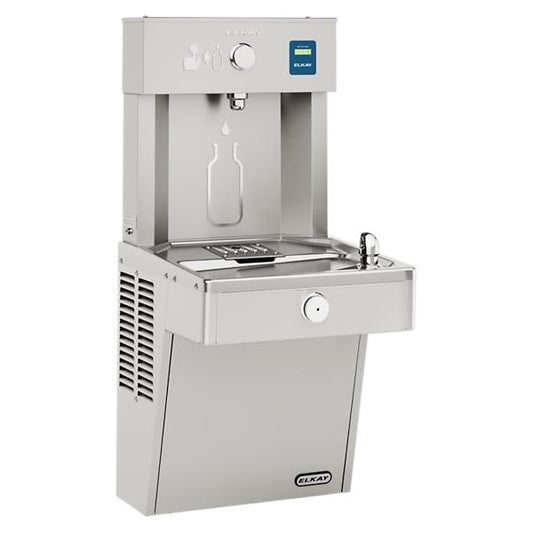 Elkay VRCDWSK ezH2O® Vandal-Resistant Bottle Filling Station & Single Cooler Non-Filtered Non-Refrigerated Stainless