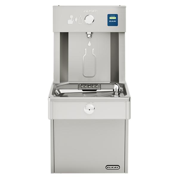 Elkay VRCDWSK ezH2O® Vandal-Resistant Bottle Filling Station & Single Cooler Non-Filtered Non-Refrigerated Stainless