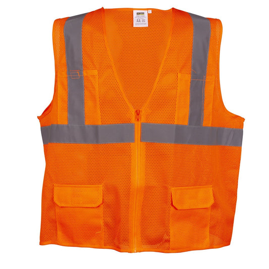 Cordova Safety VS270PXL Surveyors Safety Vest, COR-BRITE®, Type R, Class 2