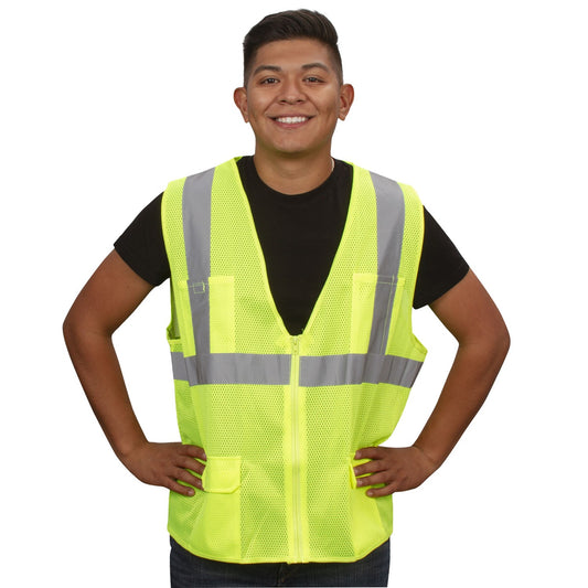 Cordova Safety VS271P4XL Surveyors Safety Vest, COR-BRITE®, Type R, Class 2