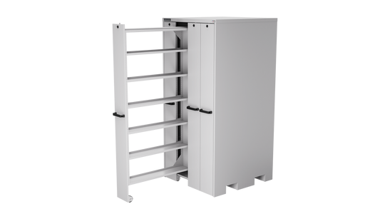 Champion Tool Storage VSC05-LG 4-Drawer Standard Depth Vertical Storage Cabinet VSC05 | 40"W x 84"H x 41"D, Light Gray