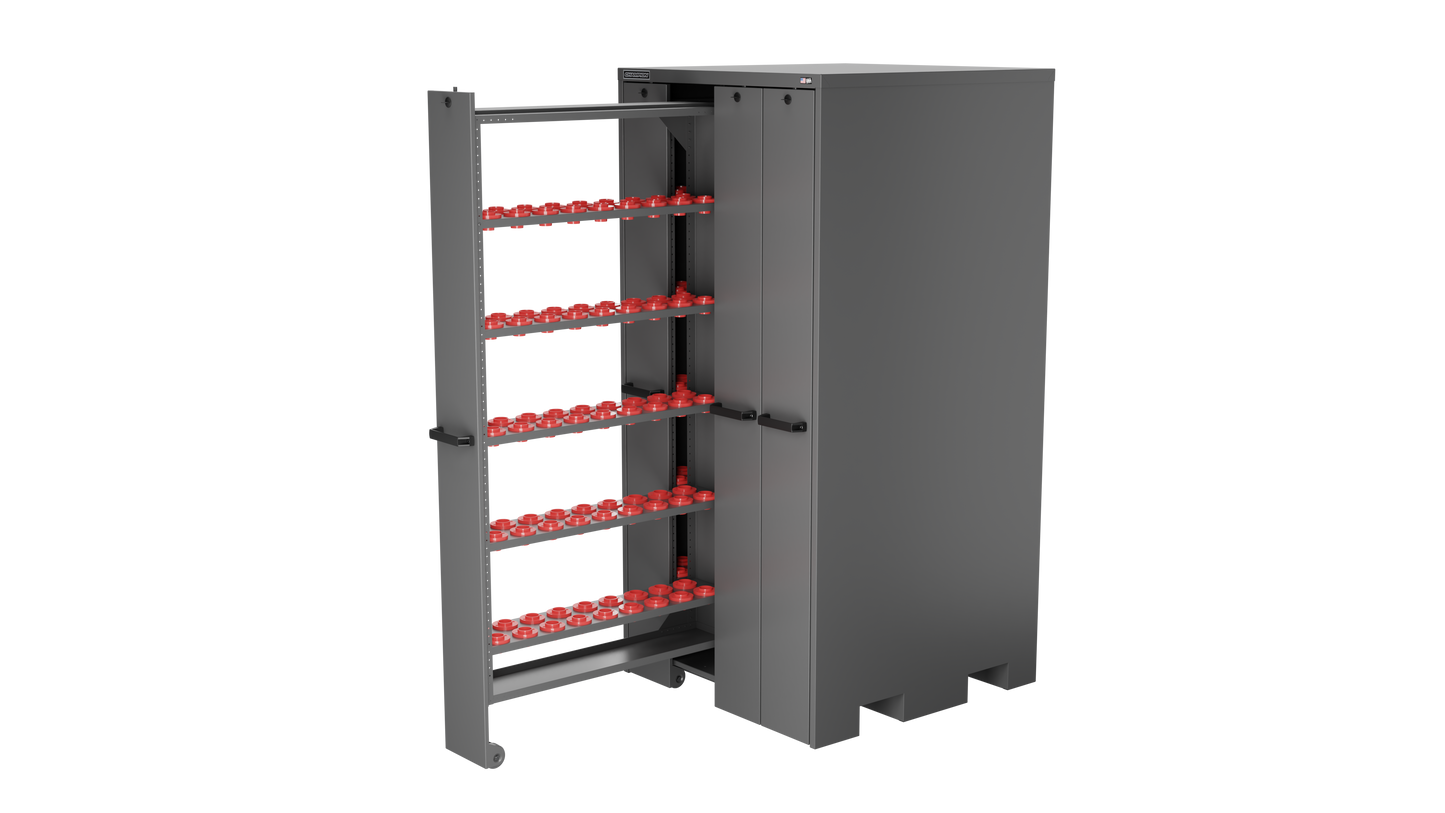 Champion Tool Storage VSC40-DG 4-Drawer Standard Depth Vertical Storage Cabinet VSC40 | 40"W x 84"H x 41"D, Dark Gray