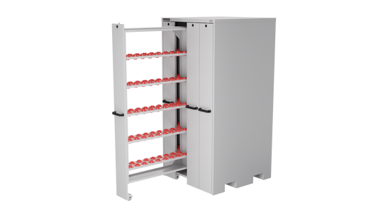 Champion Tool Storage VSC40-LG 4-Drawer Standard Depth Vertical Storage Cabinet VSC40 | 40"W x 84"H x 41"D, Light Gray