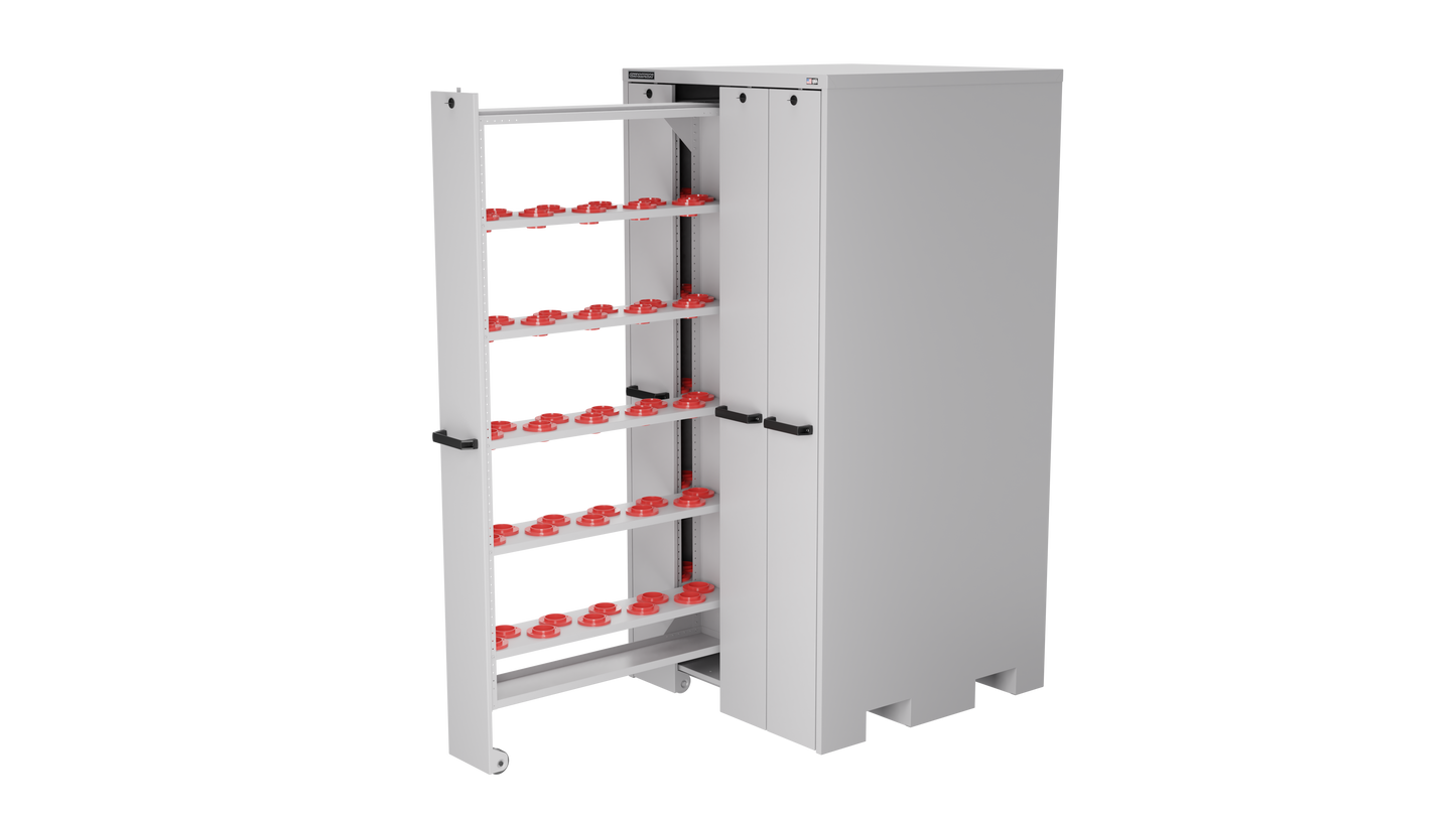 Champion Tool Storage VSC50-LG 4-Drawer Standard Depth Vertical Storage Cabinet VSC50 | 40"W x 84"H x 41"D, Light Gray
