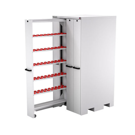 Champion Tool Storage VSCH40-LG 4-Drawer Standard Depth Vertical Storage Cabinet VSCH40 | 40"W x 84"H x 41"D, Light Gray