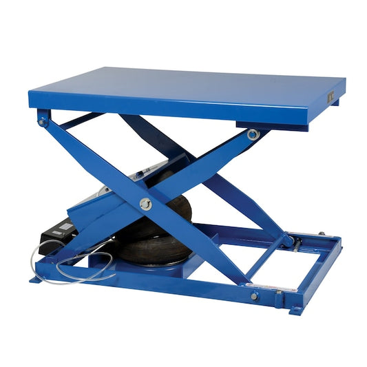 Vestil ABLT-2000 Heavy Duty Air Bag Scissor Table, 2000 lb. Cap