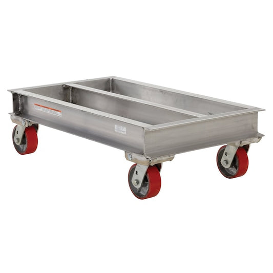 Vestil ACP-2442-20 Alum, Channel Dolly, 2000 lb., 24W x 42L