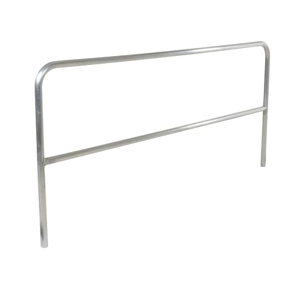 Vestil ADKR-10 ALUMINUM PIPE SAFETY RAILING 120 IN