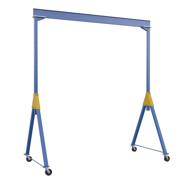 Vestil AHSN-6-15-16 Knock-Down Adj Steel Gantry, 6K, 15x16