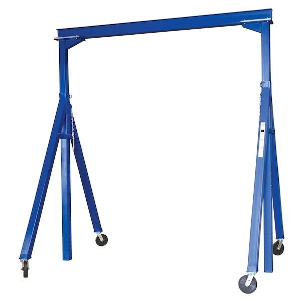 Vestil AHS-4-10-16 Steel Gantry Crane - Adjustable Height