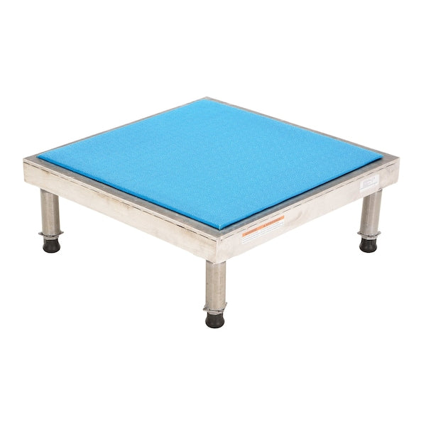 Vestil AHT-H-2424-SS Adjustable Stainless Steel Stand 10-1/2" to 16-1/2" Height 24"W x 24"L