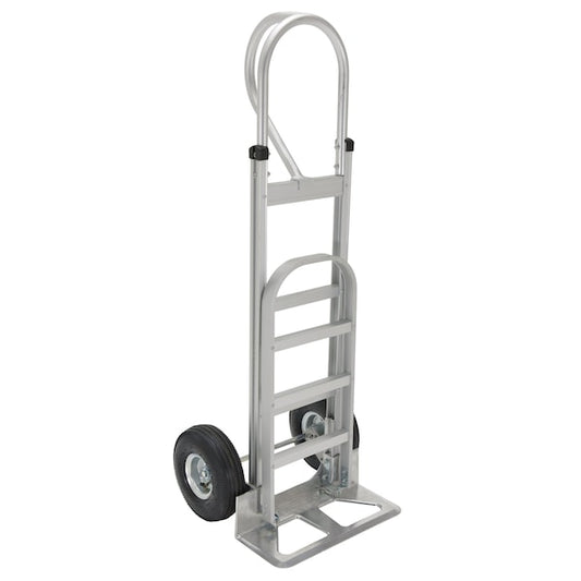 Vestil ALUM-P Silver P-Handle Hand Truck Pneumatic Wheels