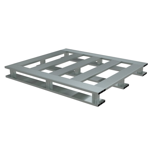 Vestil AP-4248-SB Aluminum Pallet, 47.875 in L, 42 in W, 5.0625 H