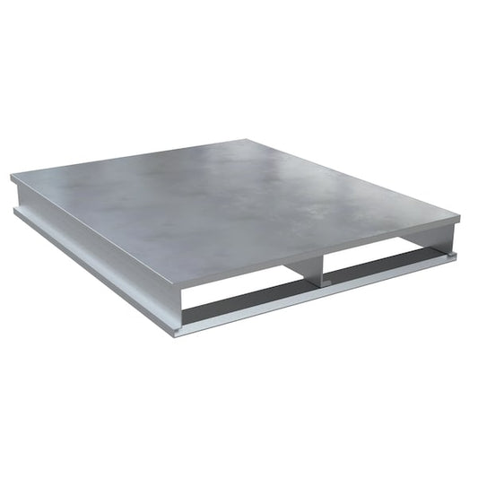 Vestil AP-ST-4248 Aluminum Pallet, 48 in L, 42.125 in W, 6 H