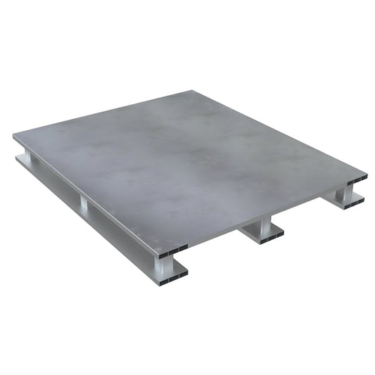Vestil AP-ST-4248-SB Aluminum Pallet, 47.875 in L, 42 in W, 5.0625 H