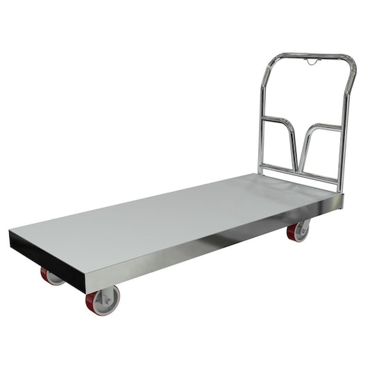 Vestil ASD-2460 Silver Aluminum Sheet Deck Platform Truck 24 x 60