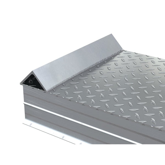 Vestil ATWR-ROG-24-8-66 ALUM TREAD WHL RISER W/ ROLL OF GUARD 66X24X8