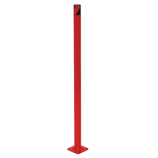 Vestil BOL-36-2-RED STEEL PIPE SAFETY BOLLARD 36"X1.75" RED