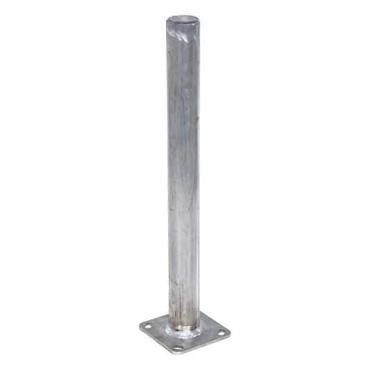 Vestil BOL-A-36-3.5 Aluminum Bollard, 36 Tall, 3 1/2''Diameter Silver