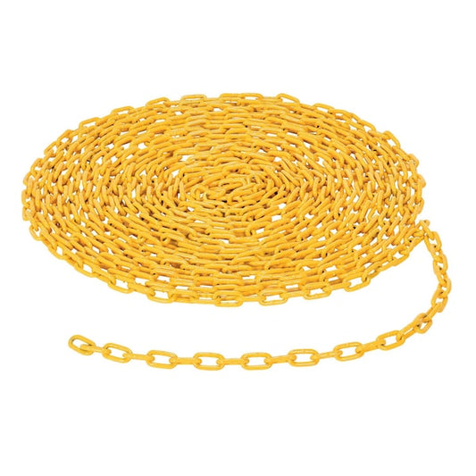 Vestil BOL-CH-20-YL Bollard Chain 3/16" 20' Yellow