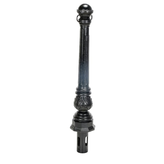 Vestil BOL-CI-39-5 Ductile Iron Decorative Bollard, 39x5