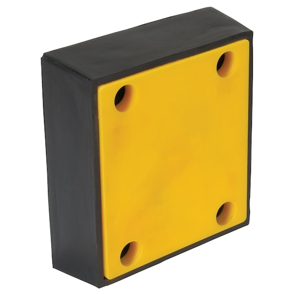 Vestil B-1213-4PF PVC Molded Rubber Bumper 4" x 12" x 13"
