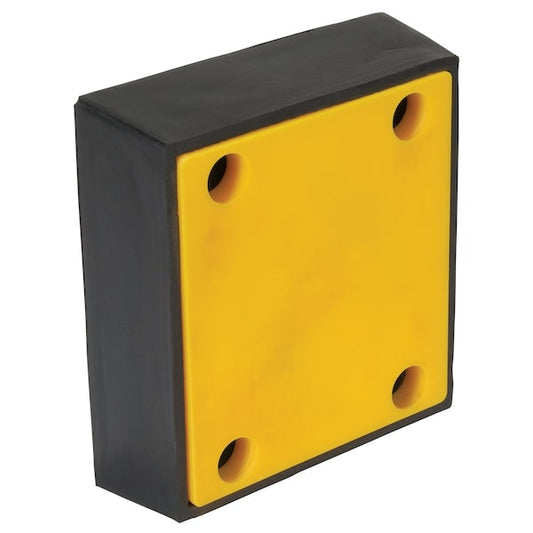 Vestil B-1213-4PF PVC Molded Rubber Bumper 4" x 12" x 13"