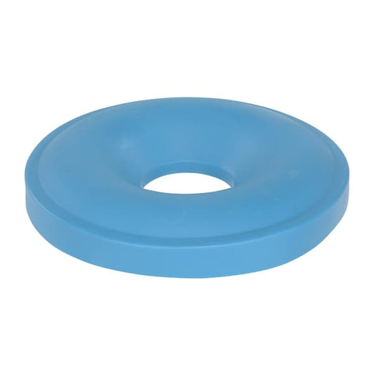 Vestil CAN-CAP-P DRUM RECYCLING LID 55 GAL DRUM BLUE 7 IN