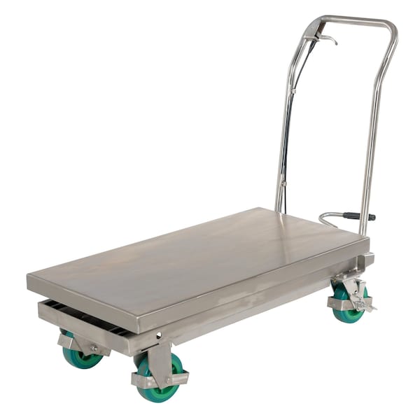 Vestil CART-1000-SS2 CART SCISSOR 1000LB CAPACITY STAINLESS STEEL