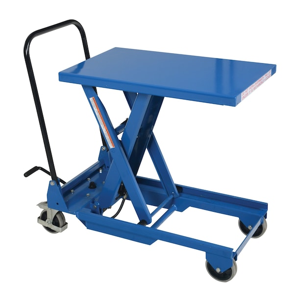 Vestil CART-300-S-FR Premium Single Scissor Cart, 300 lb. Cap, 18"W, 30"L