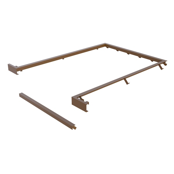 Vestil CAS-610 Docklevelr Option-Curb Angle Set, 6x10, PR