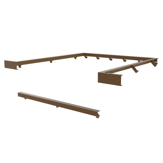 Vestil CAS-68 Dockleveler Option-Curb Angle Set, 6x8, PR