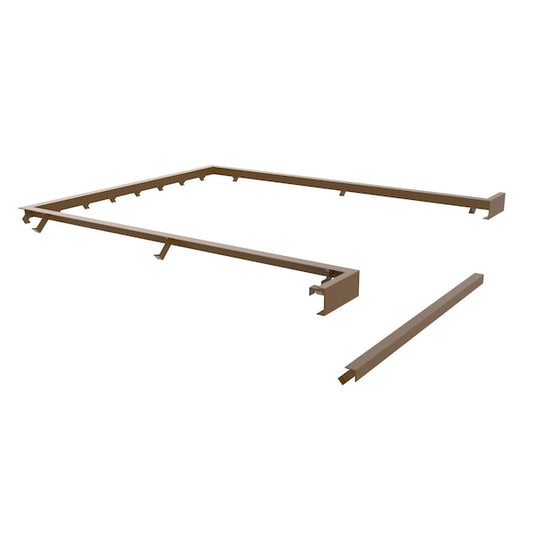 Vestil CAS-710 Docklevelr Option-Curb Angle Set, 7x10, PR