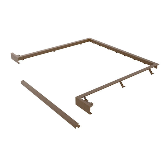 Vestil CAS-78 Dockleveler Option-Curb Angle Set, 7x8, PR