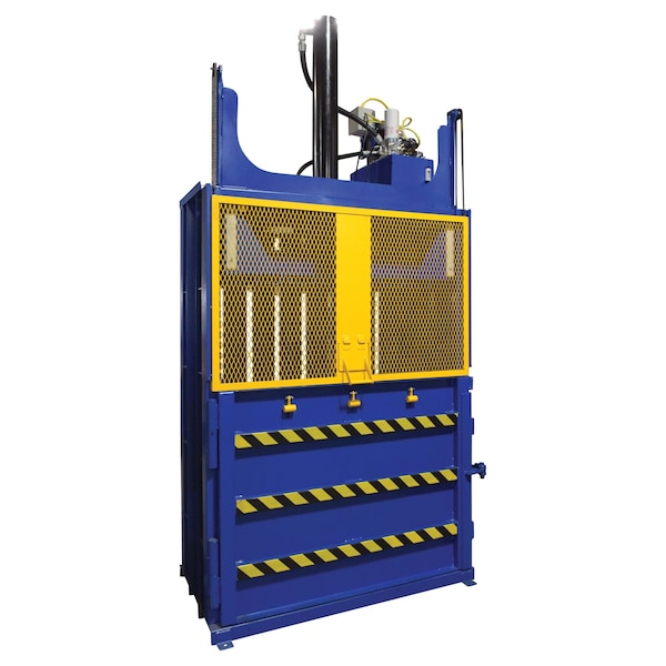 Vestil CBB-3000-37 Cardboard Baler 1.1K BL and Y