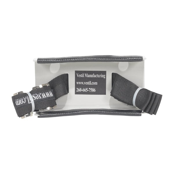 Vestil CB-W-S Steel Wall-Mounted 1 Cylinder Bracket