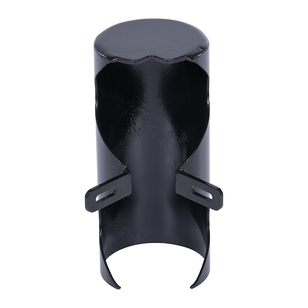 Vestil GR-H2R-S90C-CAP-BK Steel 90 Degree Corner Cap For GR-H2R Models Black