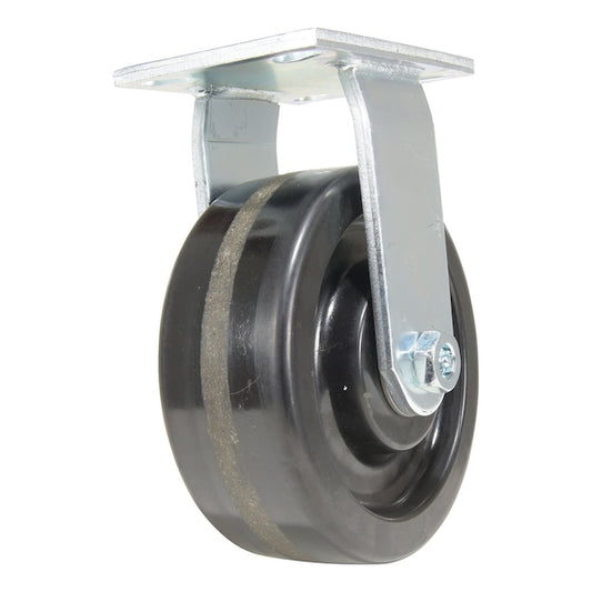 Vestil CST-VE-8X3PH-R Phenolic Rigid Caster 8 In. Diameter x 3 In. Width 2500 Lb. Capacity Black