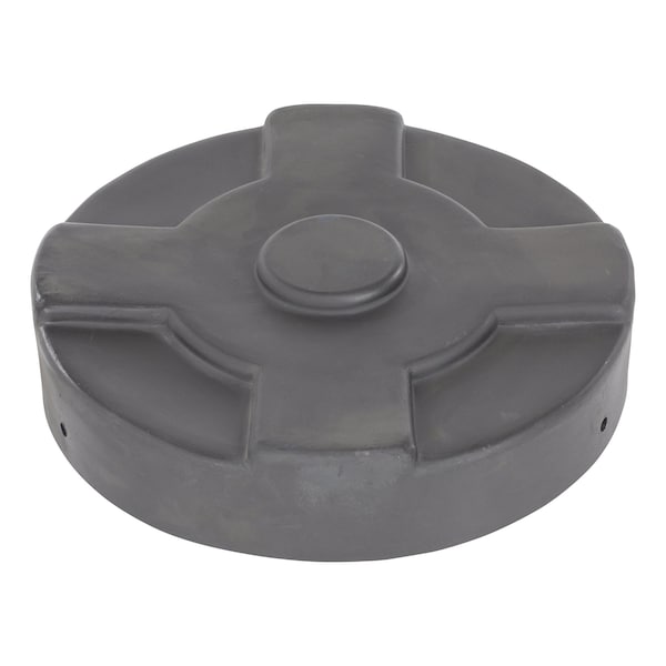 Vestil DC-P-30-BK BLACK DRUM COVER 30 GALLON