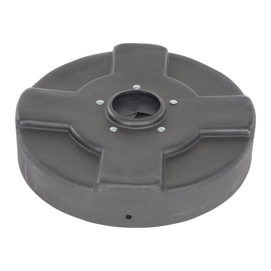 Vestil DC-P-30-CANF-BK DRUM RECYCLING LID FLAPS 30 GAL BLACK