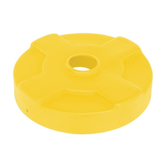 Vestil DC-P-30-CAN-YL DRUM RECYCLING LID 30 GAL DRUM YELLOW
