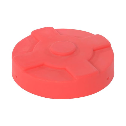 Vestil DC-P-30-RD RED DRUM COVER 30 GALLON