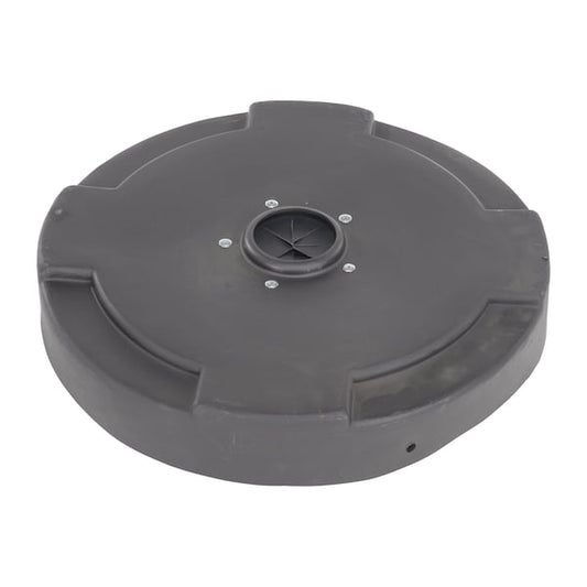 Vestil DC-P-55-CANF-BK DRUM RECYCLING LID FLAPS 55 GAL BLACK