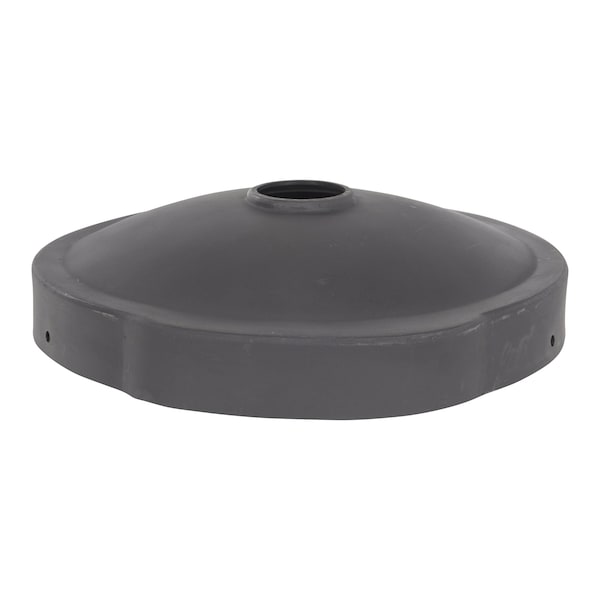 Vestil DC-P-55-CANF-UF-BK DRUM RECYCLING LID FLAPS 55 GAL BLACK UNIVERSAL