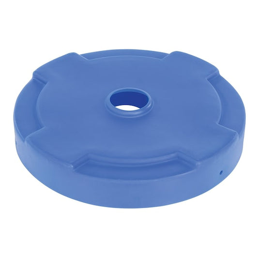 Vestil DC-P-55-CAN-BU DRUM RECYCLING LID 55 GAL DRUM BLUE