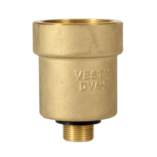 Vestil DVA-B Brass Drum Vent Adapter with 2" Vent Diameter