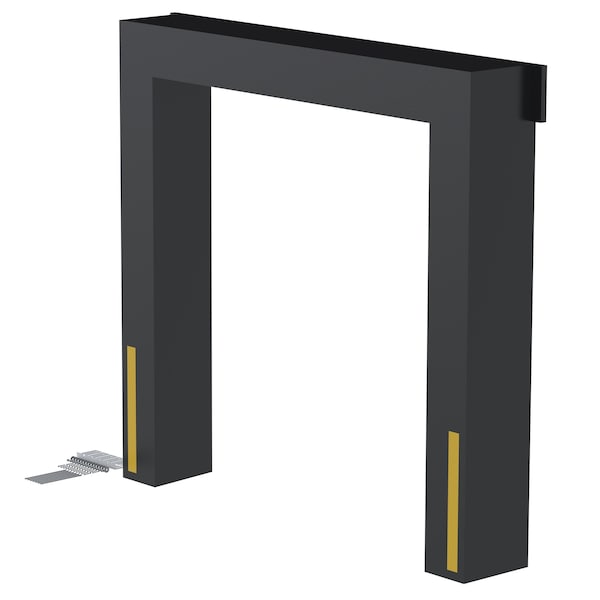 Vestil D-150-19 Dock Seal, 19" Projection, 8x8 Door