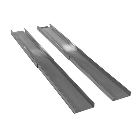 Vestil D-TR-88 Light Telescopic Wheelchair Ramp, 88"