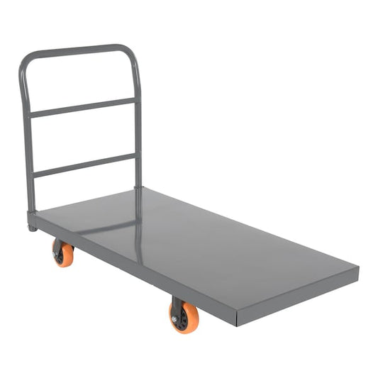 Vestil ECSPT-2448-C1B Stl Platform Trk 5x2 Poly Casters